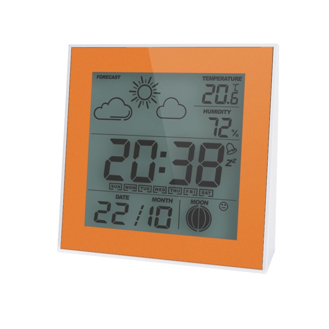 Купить цифровой термогигрометр с часами Т-06, Стеклоприбор (Украина) на сайте orto-med.com.ua