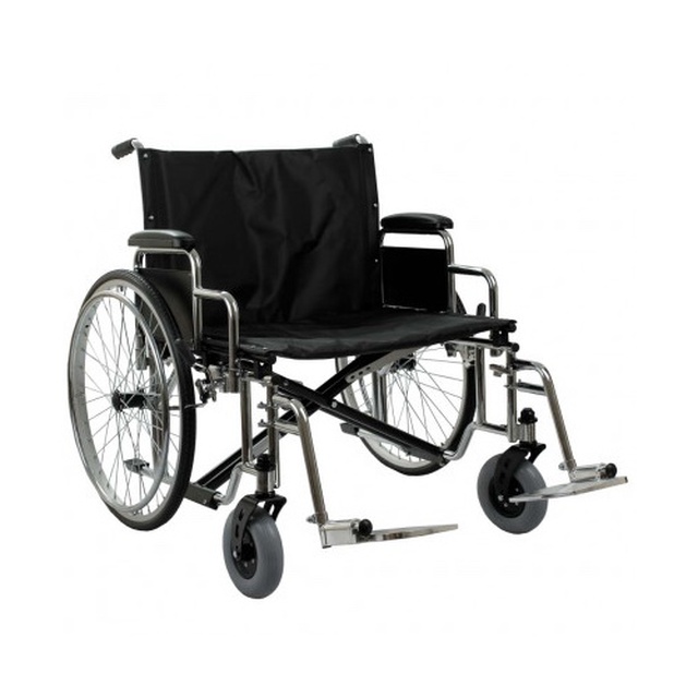 Купити інвалідний візок посилений OSD-YU-HD-66, (Італія), чорного кольору на сайті orto-med.com.ua