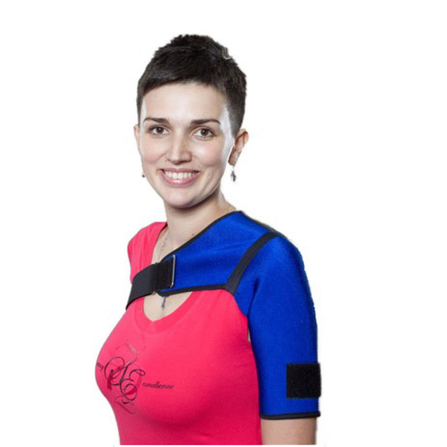 Купити бандаж при вивиху плечового суглоба РП-3, Реабілітімед (Україна), синього кольору на сайті orto-med.com.ua